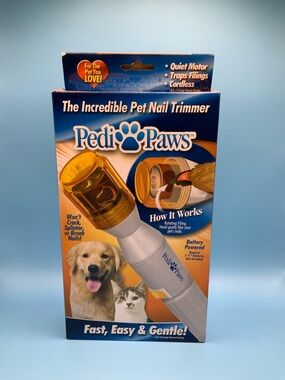 Pedi Pets Pet Nail Trimmer **Brand New” (1051)